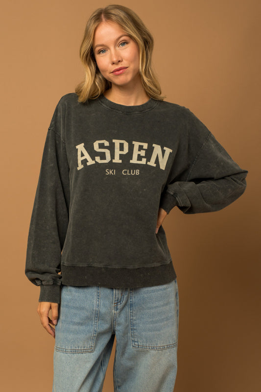 Aspen Ski Club Crewneck Sweatshirt