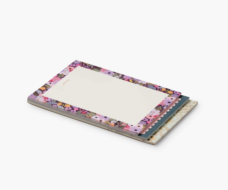 Rifle Paper Co. - Tiered Notepad - Violet Garden Party