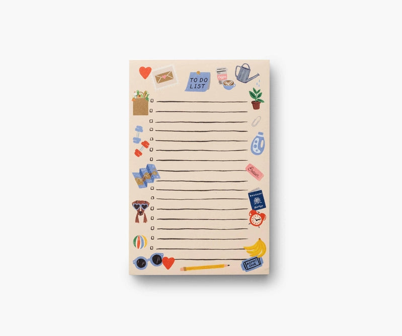 Rifle Paper Co. - Notepad - To Do Checklist