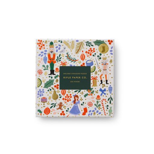 Rifle Paper Co. - Stocking Puzzle - Nutcracker Sweets