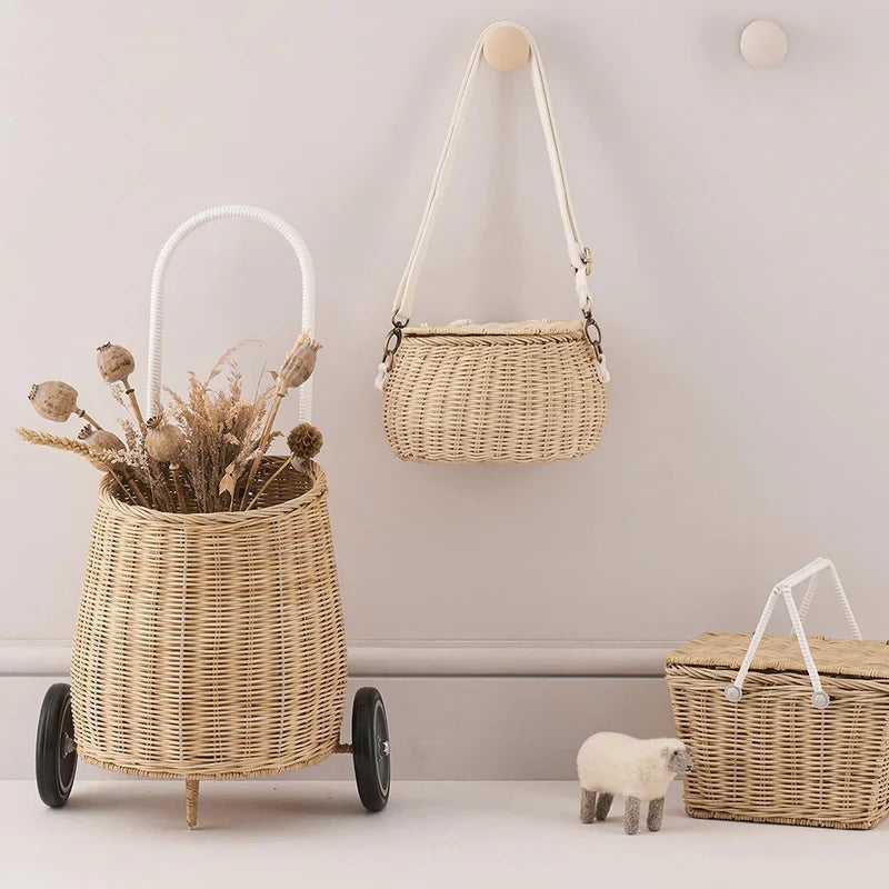 Olli Ella - Rattan Original Luggy - Straw