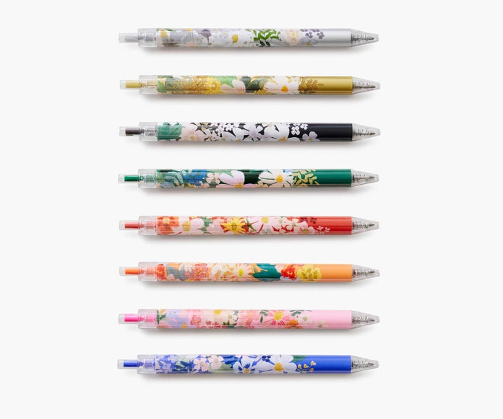 Rifle Paper Co. - Gel Pens - Margaux - Set of 8