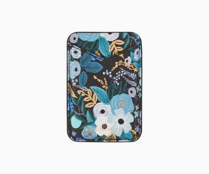 Rifle Paper Co. - Magnetic Card Holder - Garden Party Blue