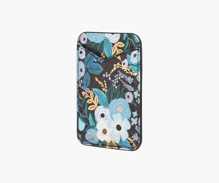 Rifle Paper Co. - Magnetic Card Holder - Garden Party Blue