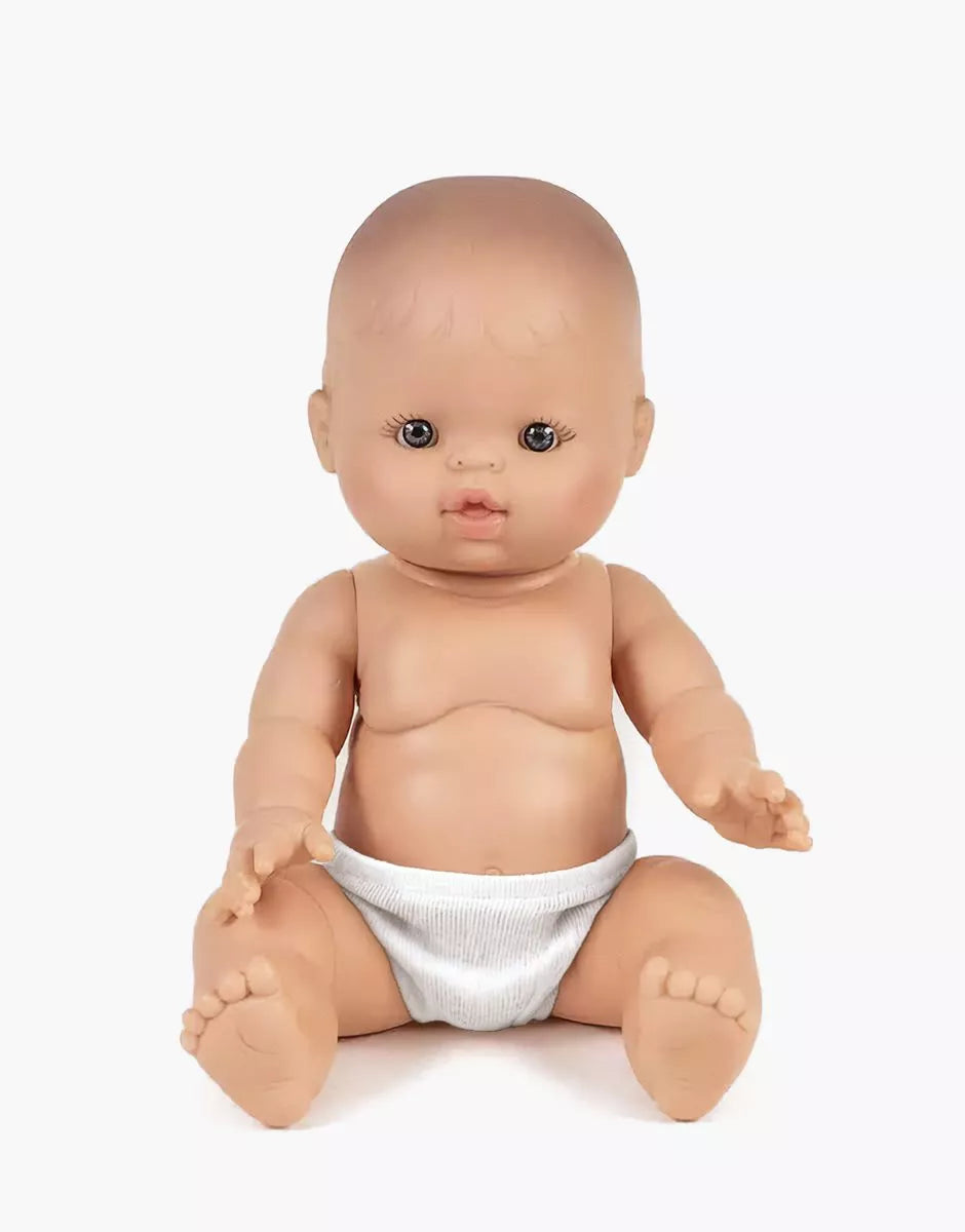 Minikane - Lily Girl Doll - Blue Eyes
