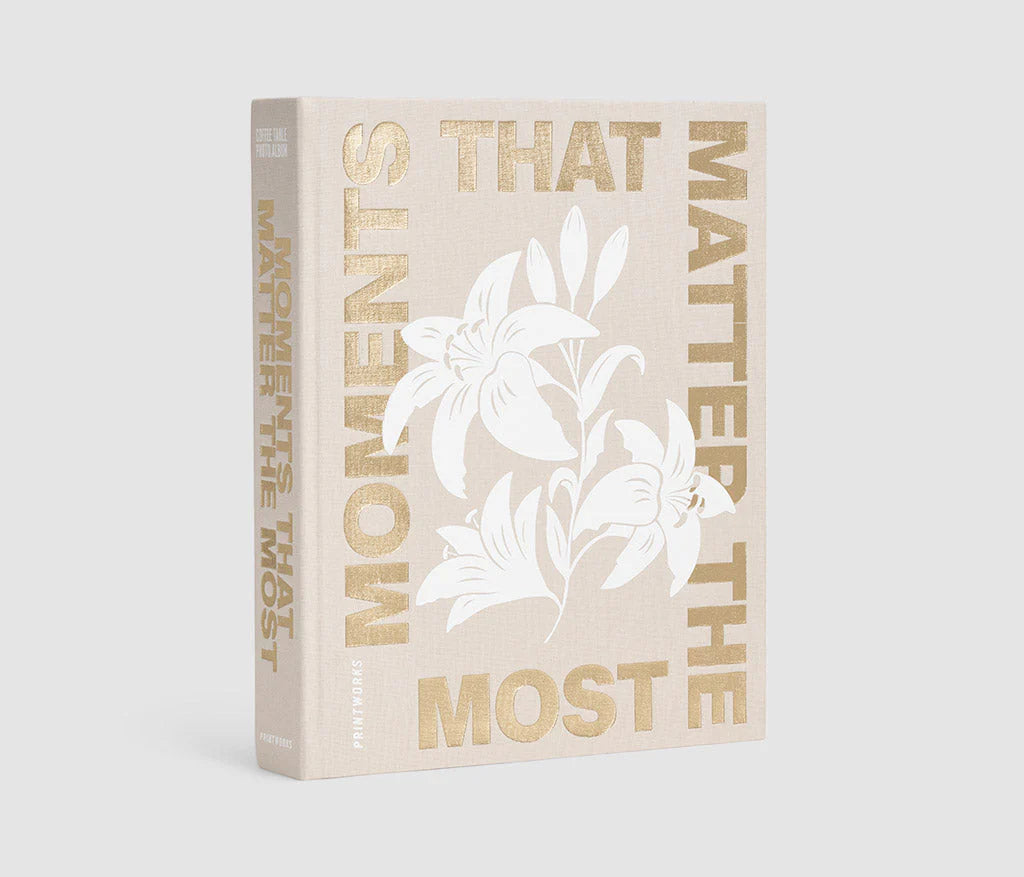 Moments That Matters The Most Photo Album - Beige