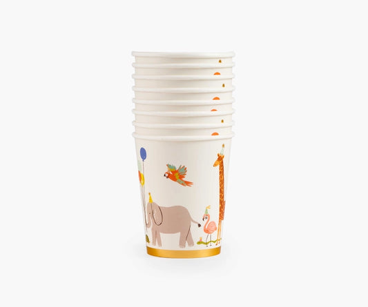 Rifle Paper Co. - 8oz Cups - Party Animals