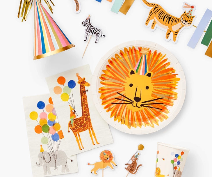 Rifle Paper Co. - Large Plates - Party Animals