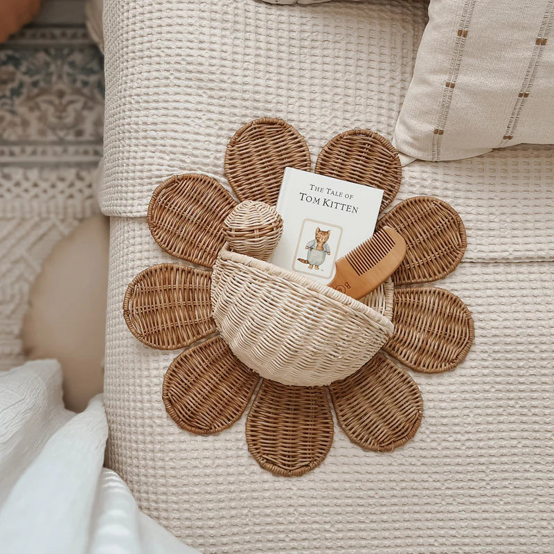 Olli Ella - Rattan Daisy Wall Basket