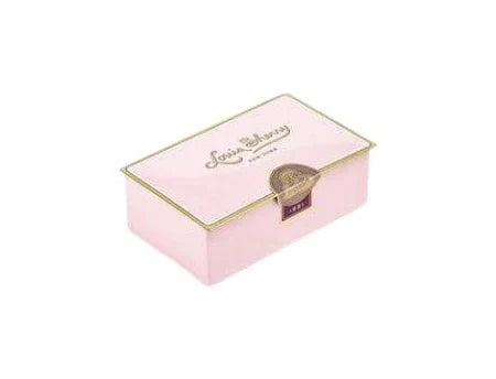 Louis Sherry Chocolate Tin - 2 Piece - Camellia Pink