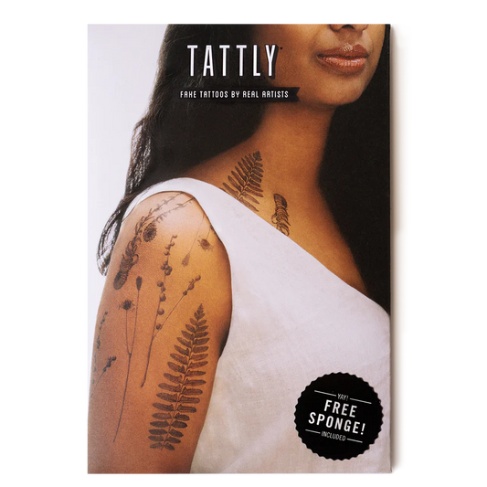 Tattly - Botanist Tattoo Set