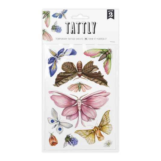 Tattly - Floraflies Tattoo Sheet