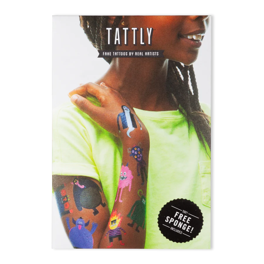 Tattly - Spooky Squad Tattoo Set