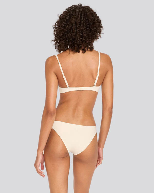 The Eva Cloud Terry Bikini Top - Brule