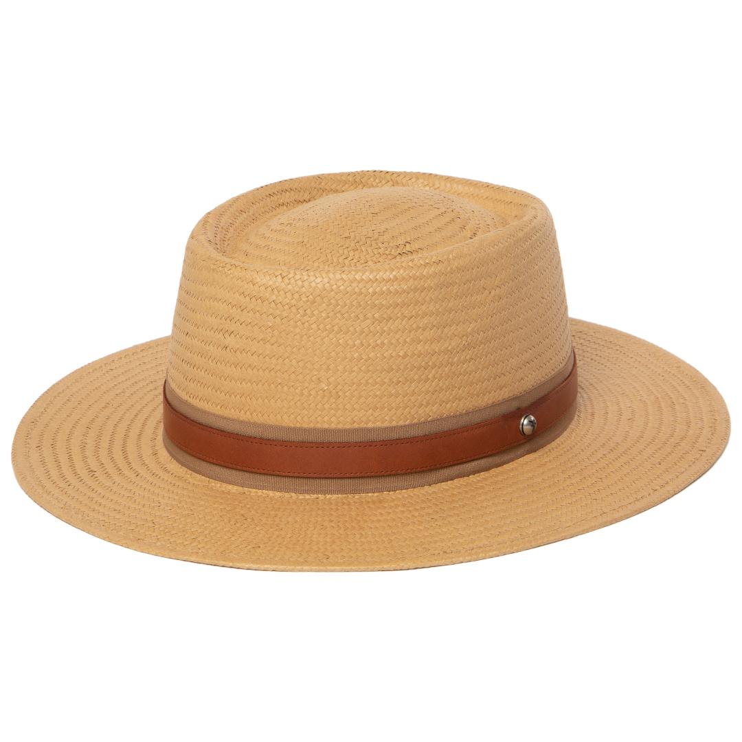 San Diego Hat Company - Straw Boater - Natural