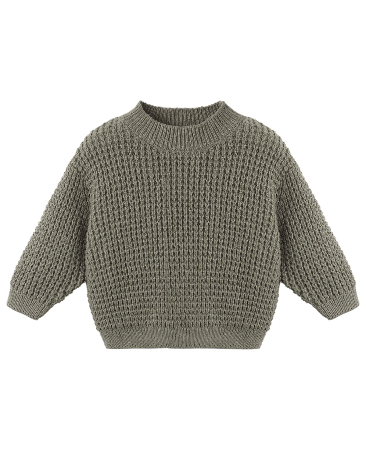 Quincy Mae - Chunky Knit Sweater - Spruce