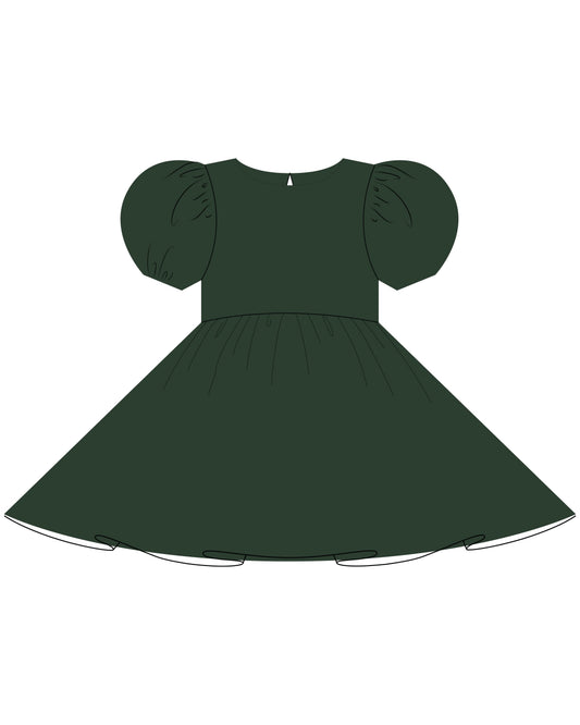 Noralee - Sofia Dress - Green Shimmer