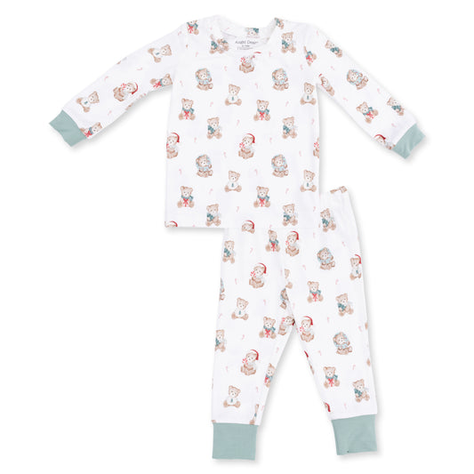 Long Sleeve Loungewear Set - Christmas Teddy Bears
