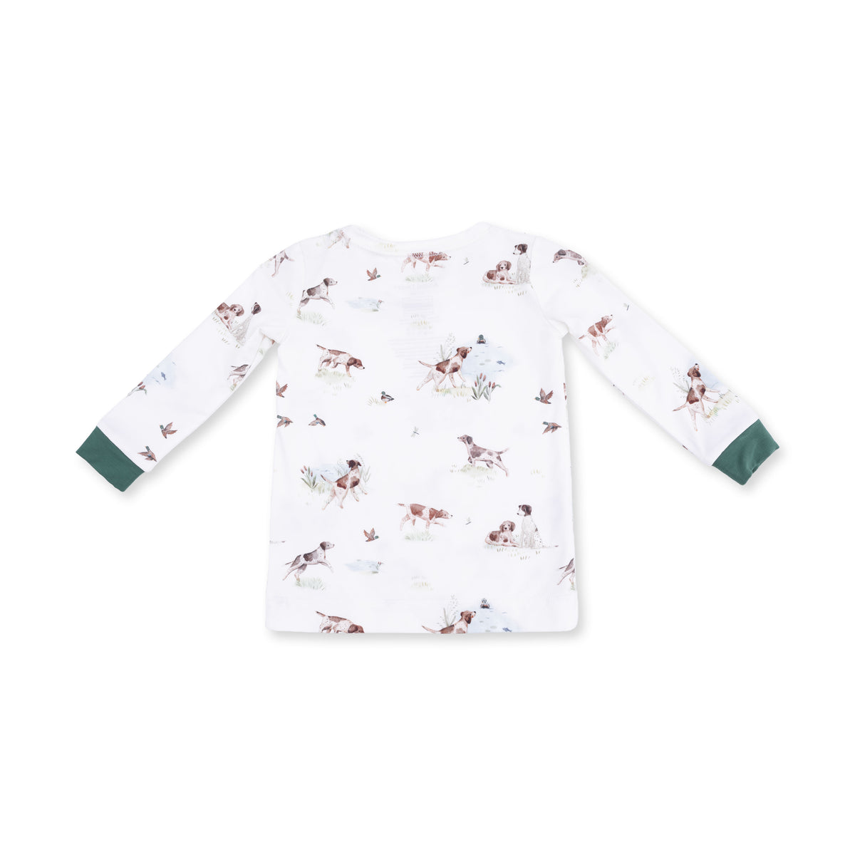 Long Sleeve Loungewear Set - Pointer Pup and Duck Buddies