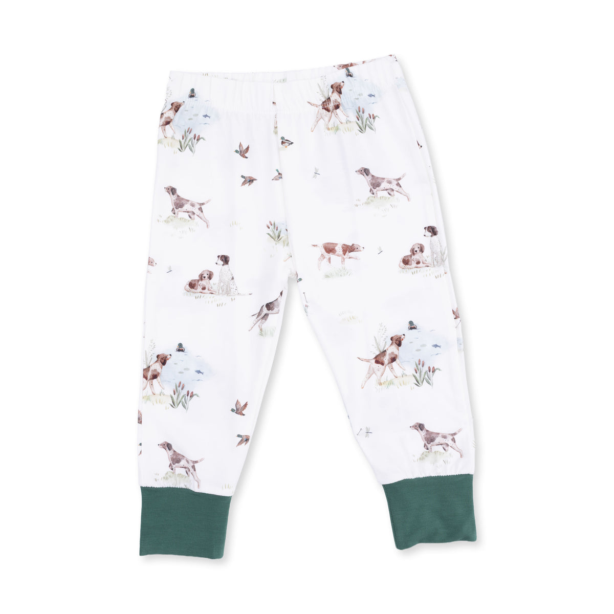 Long Sleeve Loungewear Set - Pointer Pup and Duck Buddies