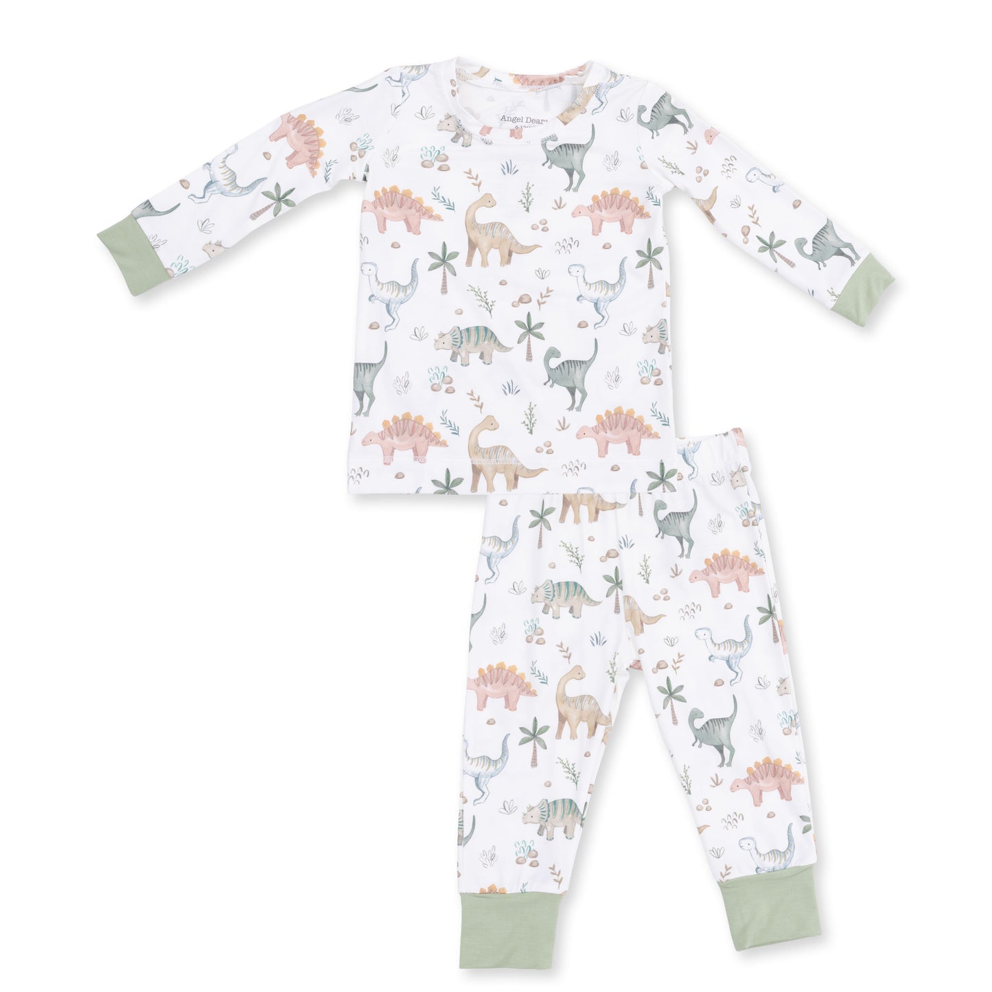 Long Sleeve Loungewear Set - Sweet Baby Dinos