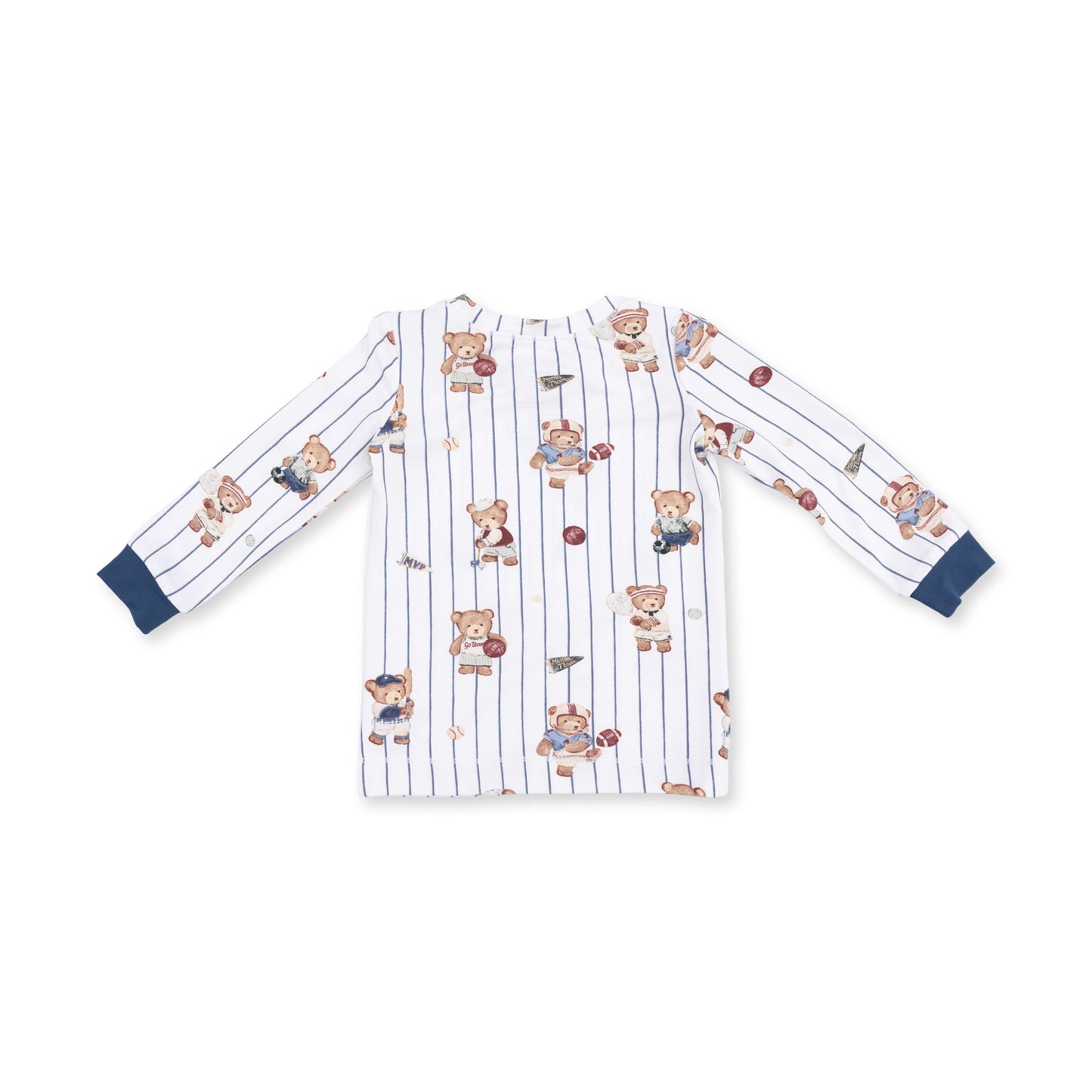 Long Sleeve Loungewear Set - Mixed Sports Bears