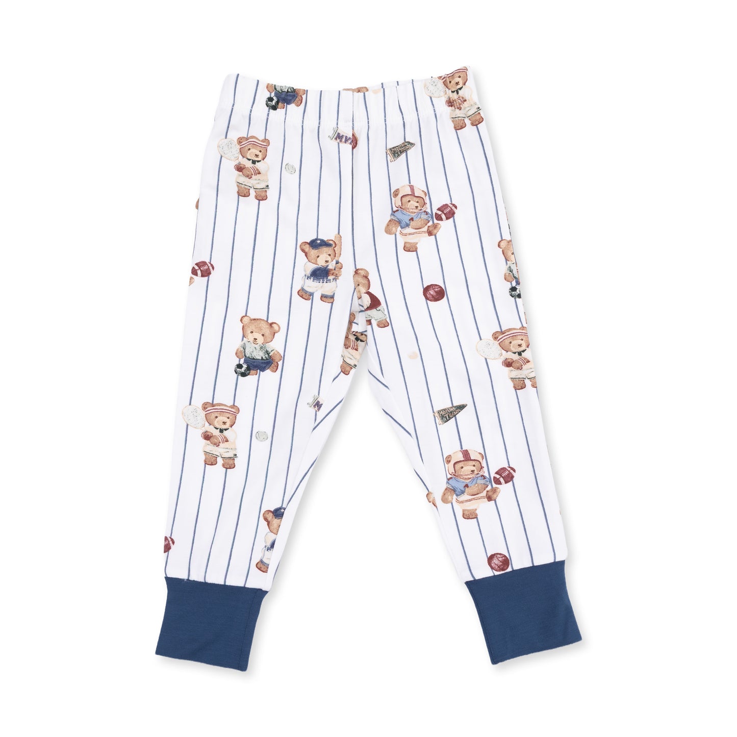 Long Sleeve Loungewear Set - Mixed Sports Bears