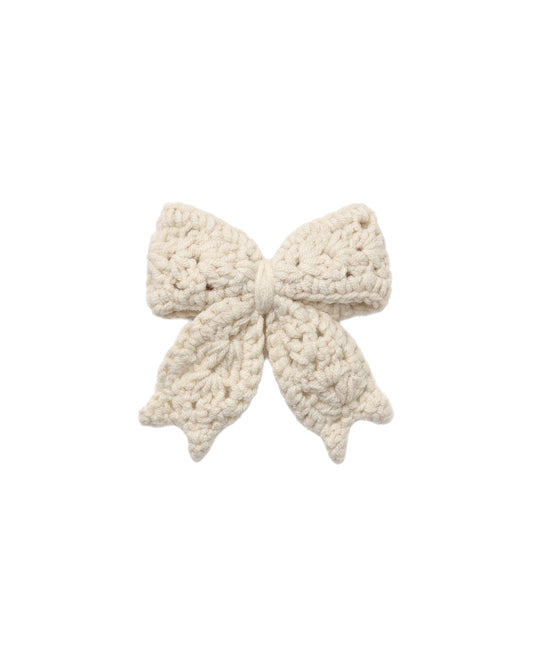 Quincy Mae - Crochet Bow - Natural