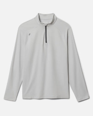 Men's Session 1/4 Zip - Sleet Gray