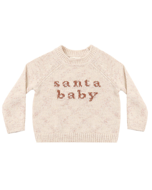 Quincy Mae - Knit Sweater - Santa Baby