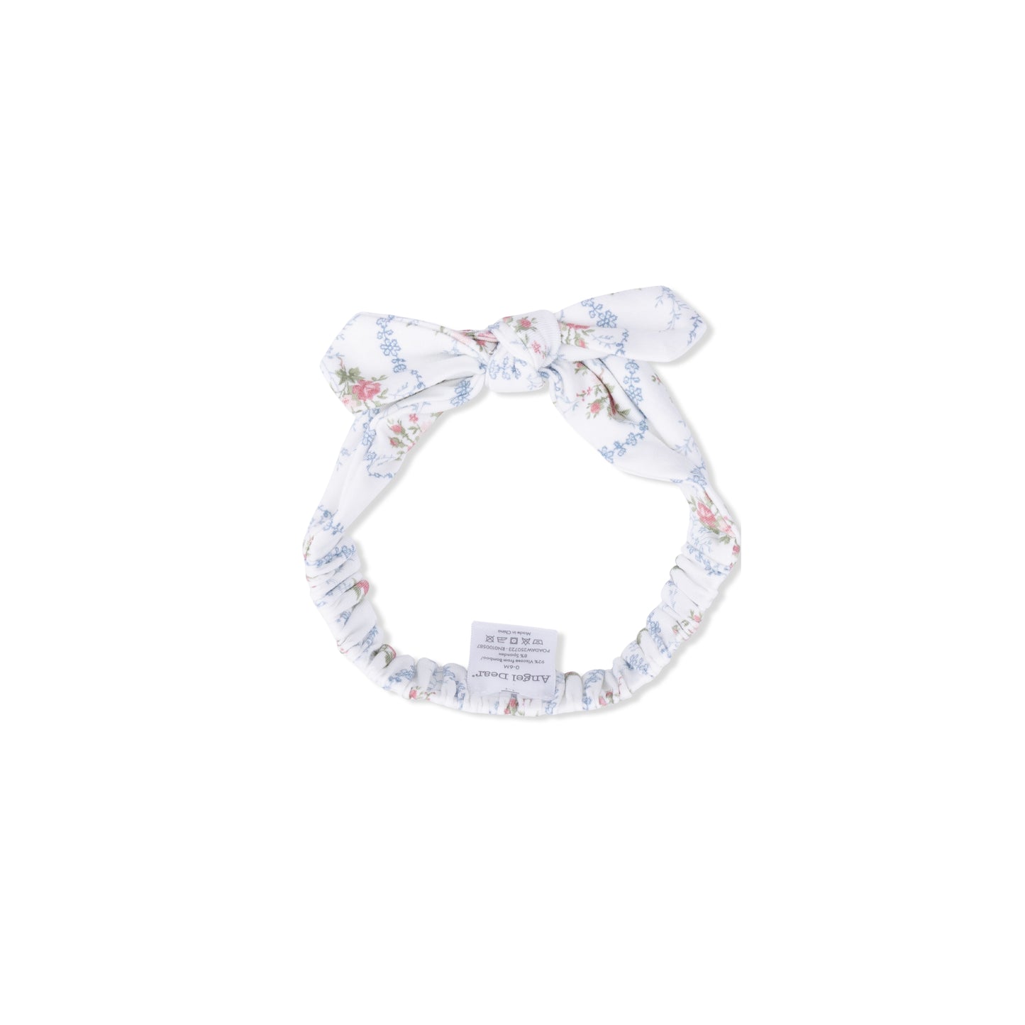 Knot Headband - Heirloom Rose Stripe