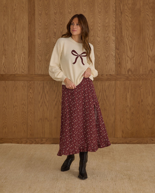 Rylee + Cru - Womens Aspen Sweater - Bow