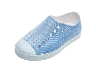 Native Shoes - Jefferson Bloom - Shell White/Air Blue/New Shibori