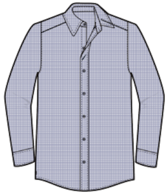 Men's Commuter Shirt - Slim Fit - Lavender Check