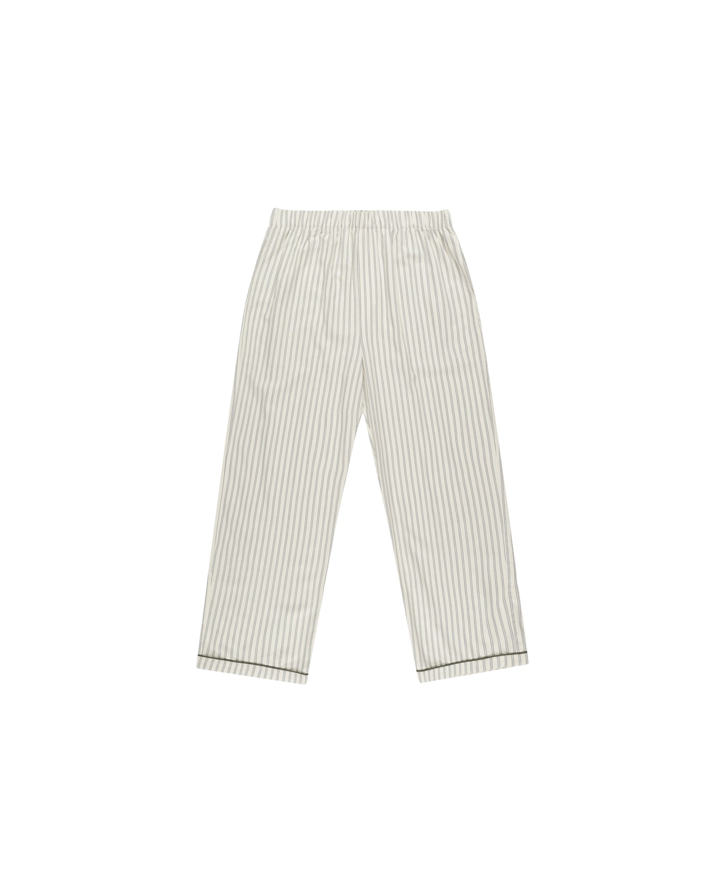 Rylee + Cru - Men's Pajama Pant - Forest Pinstripe