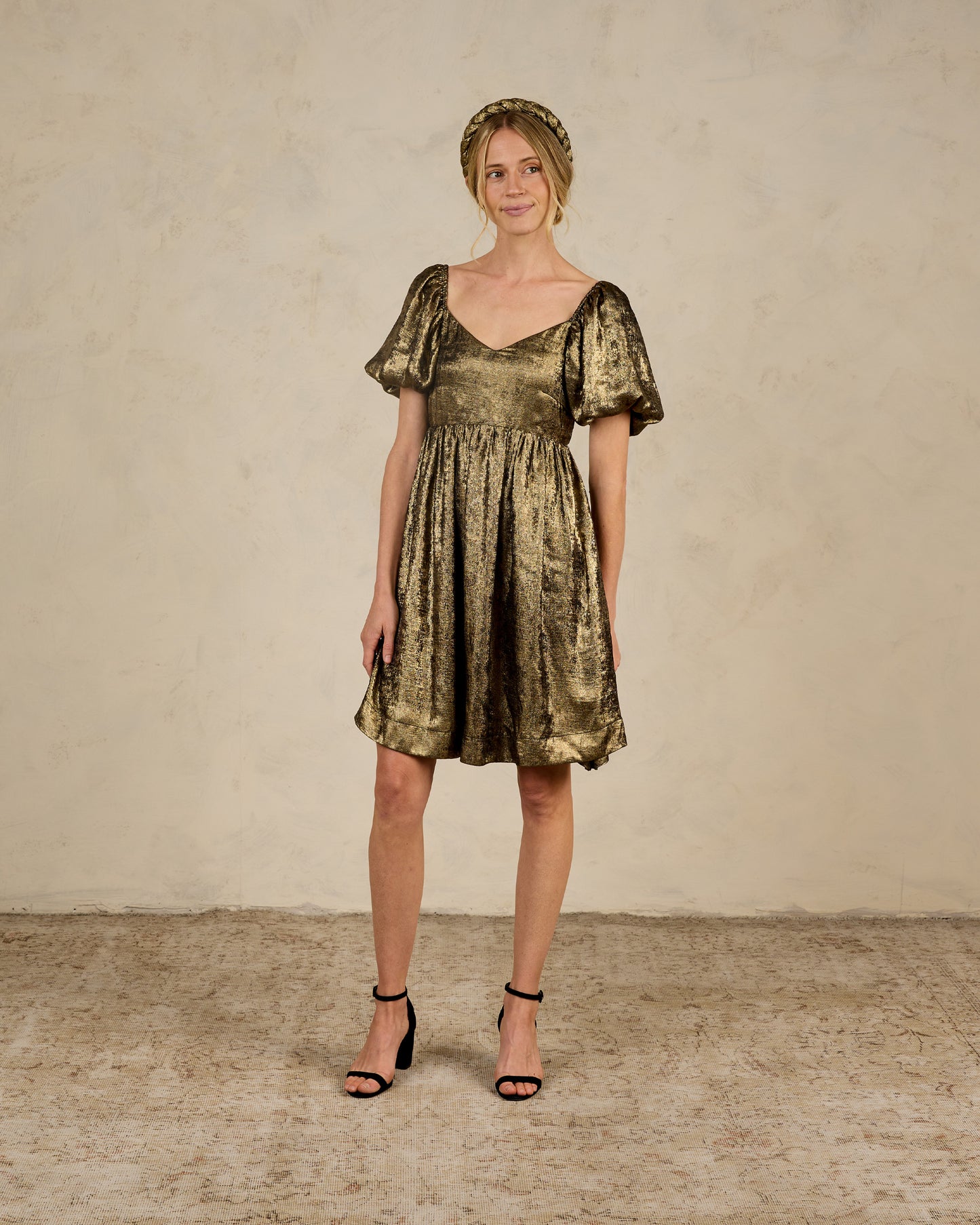 Noralee - Women's Isabella Dress - Gold