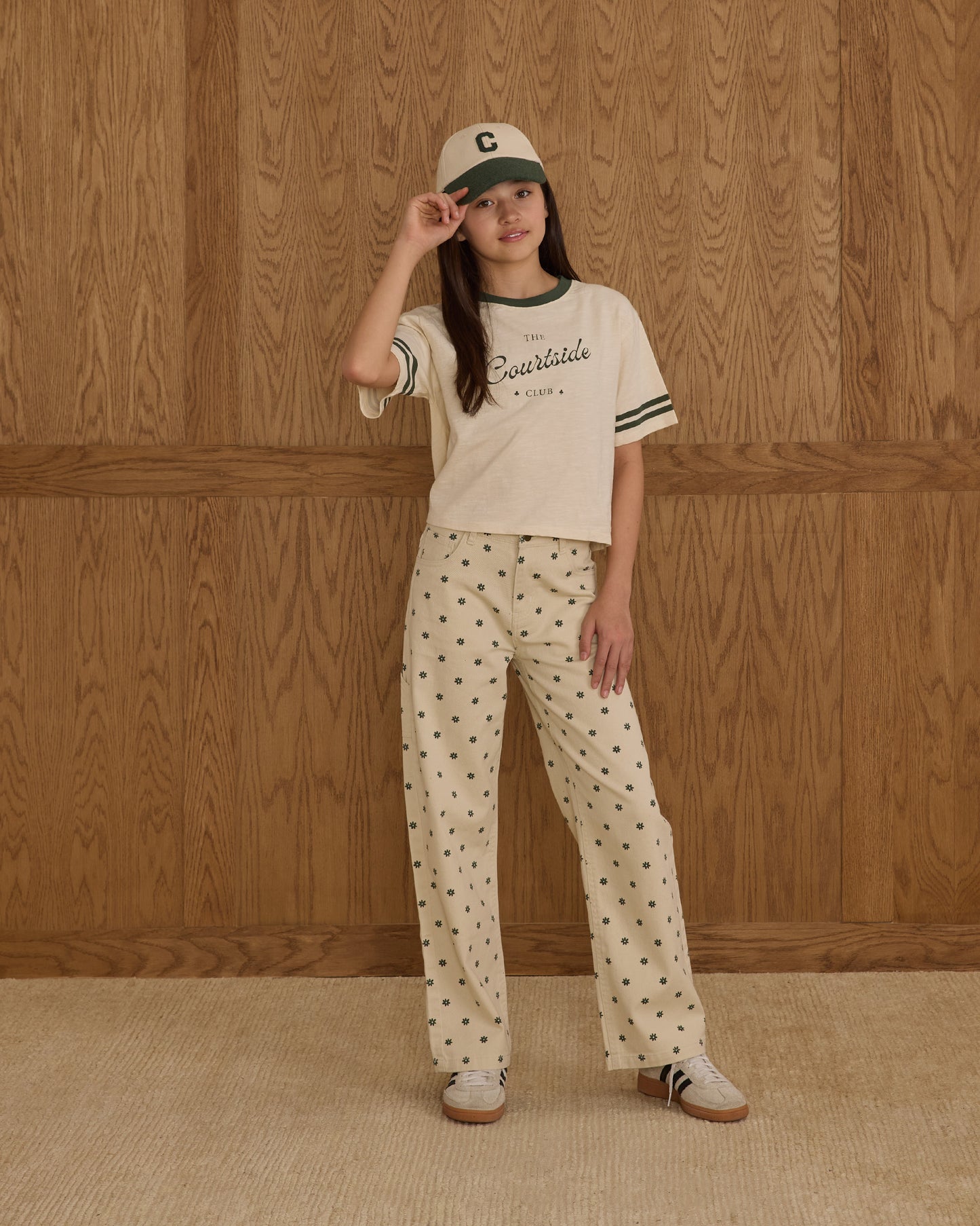 Rylee + Cru - Tween Varsity Tee - Courtside Club