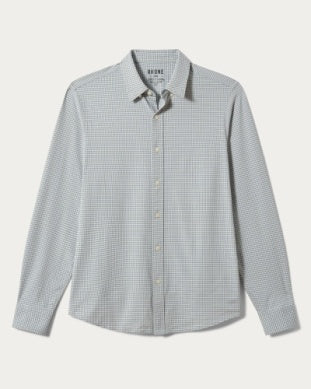 Commuter Shirt - Slim Fit - Seagrass Green Check