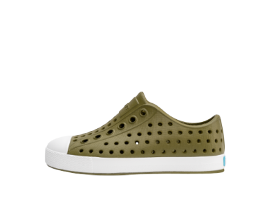 Native Shoes - Jefferson Child - Rookie Green/Shell White