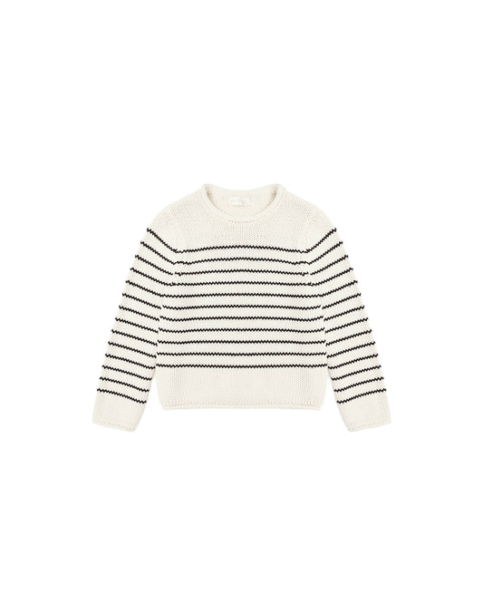 Rylee + Cru - Jacques Sweater - Black Stripe