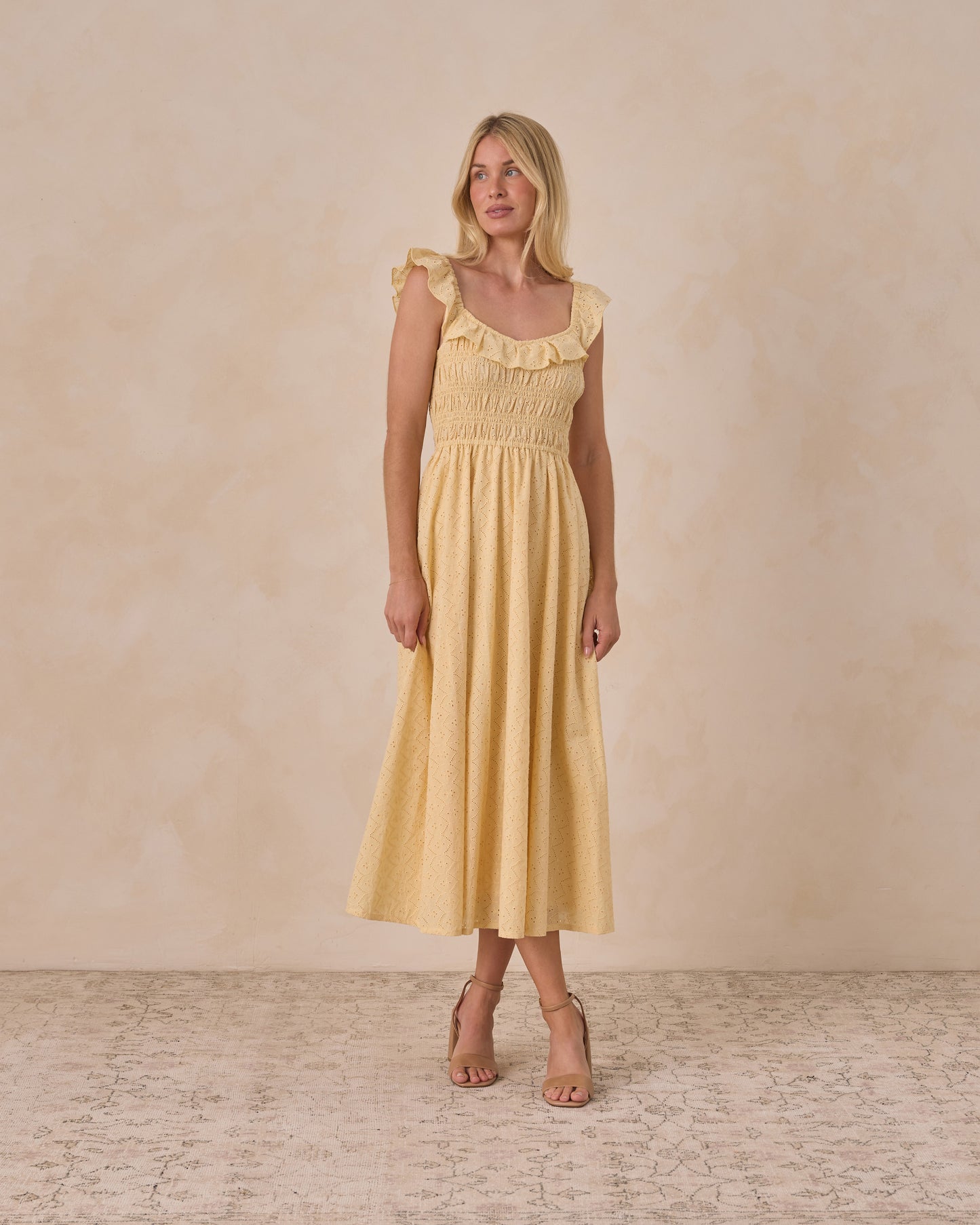 Noralee - Women's Stella Dress - Lemon