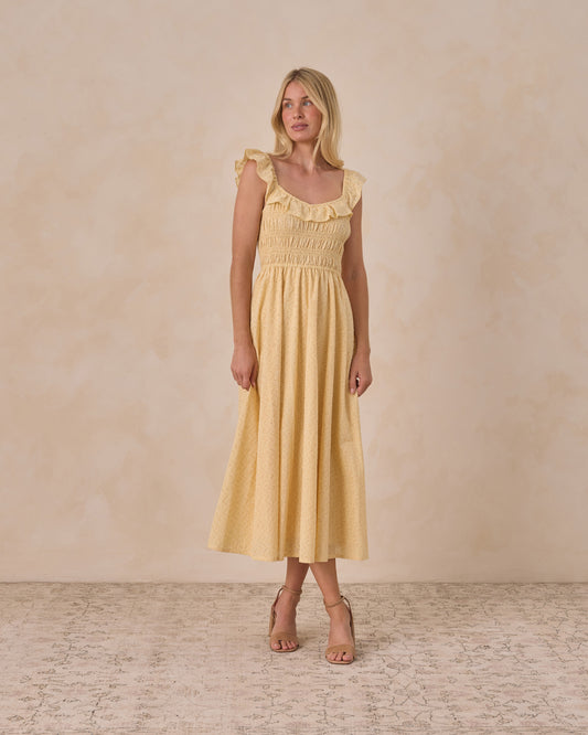 Noralee - Women's Stella Dress - Lemon