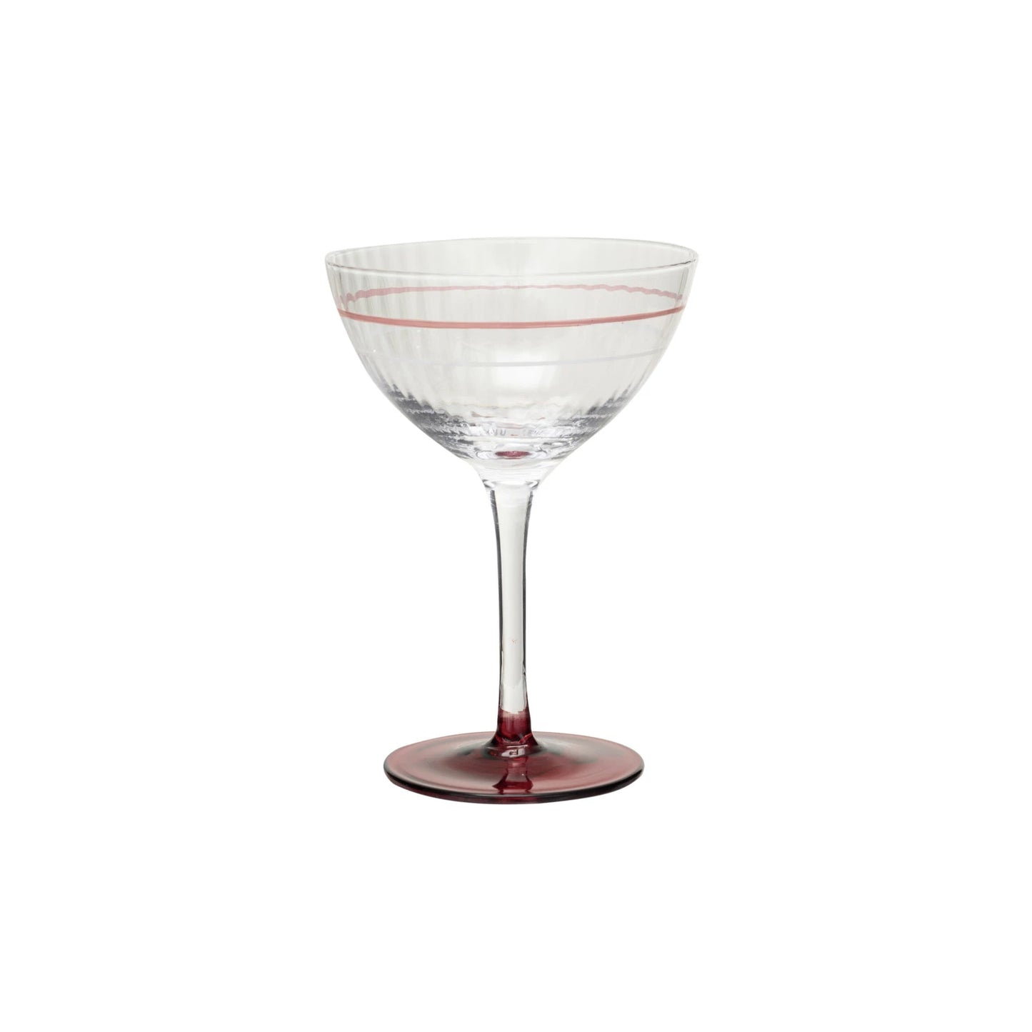 Vintage Stemmed Fluted Champagne Glass