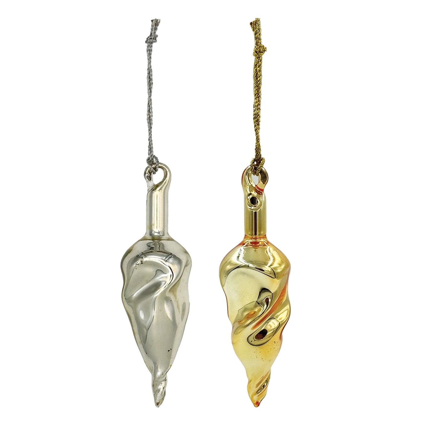 Vintage Style Mercury Glass Ornament