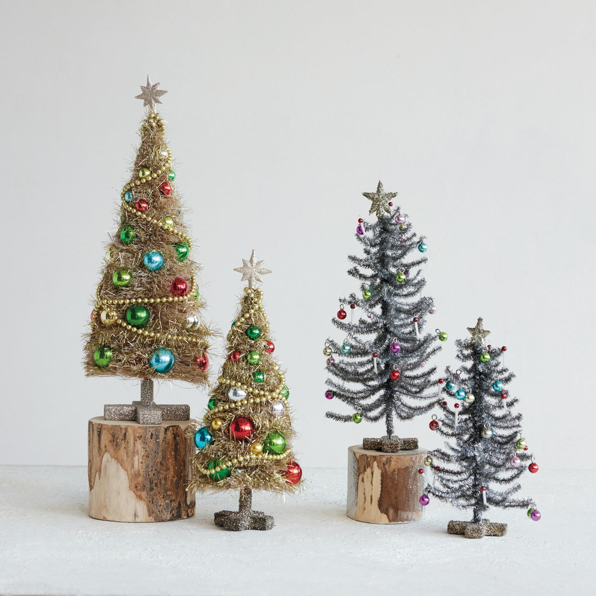 Tinsel Vintage Reproduction Trees