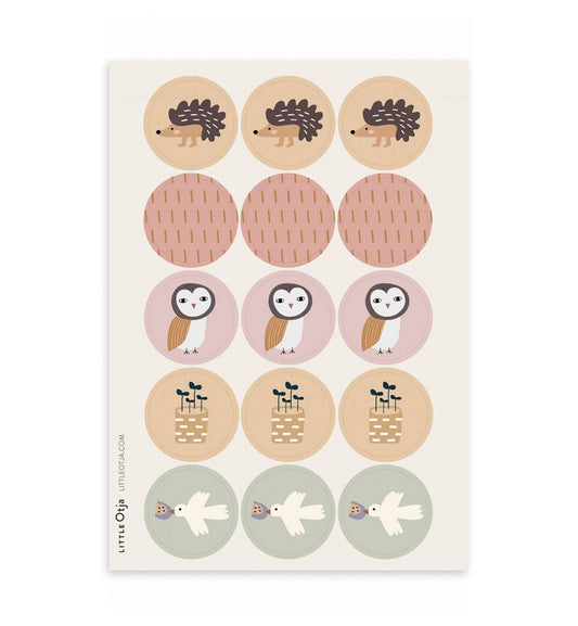 Little Otja - Woodland Sticker Set
