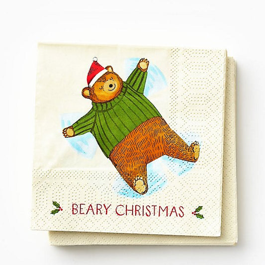 Beary Christmas Napkins
