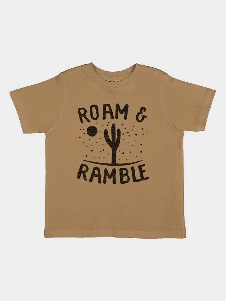 Shop Good - Roam and Ramble Tee - Coyote Brown