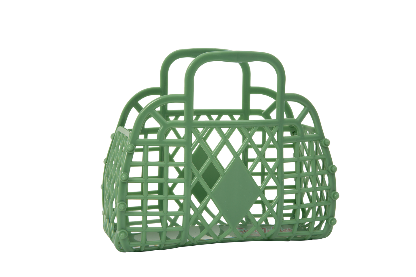 Sunjellies - Mini Retro Basket - Olive