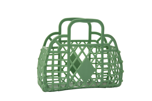 Sunjellies - Mini Retro Basket - Olive